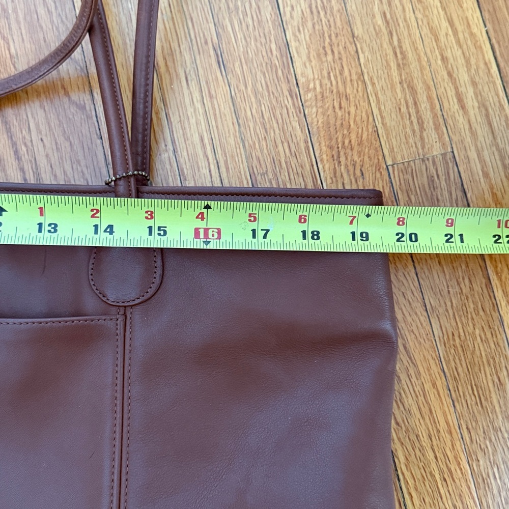 Vintage Coach ‘06 Carryall Tote Toffee Leather Bag & Gold Grommet Snap Wallet - Picture 16 of 16